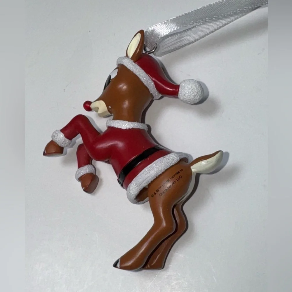 Hallmark Rudolph the Red Nosed Reindeer, Santa and Bumble Ornaments